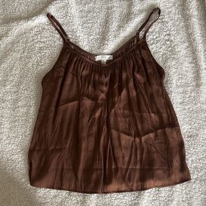 Allison Joy Rich Brown Camisole